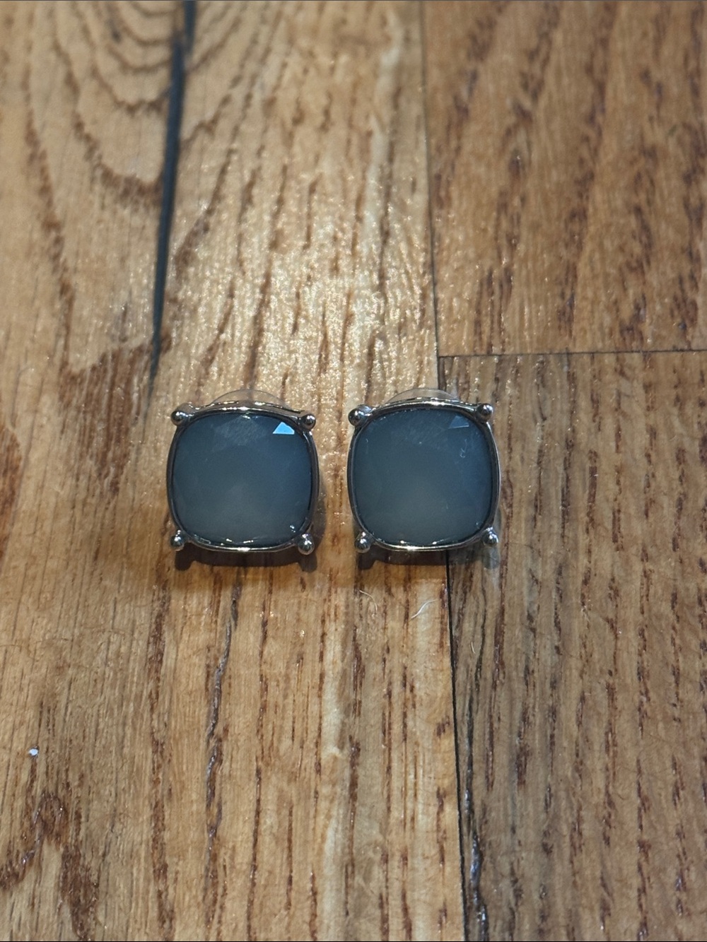 Kate Spade slate blue stud earrings
